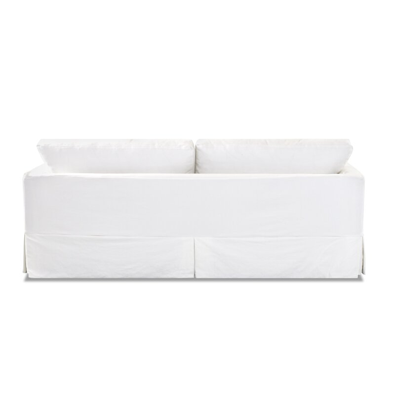 Lucia 93'' Slipcovered Sleeper Sofa & Reviews | Birch Lane